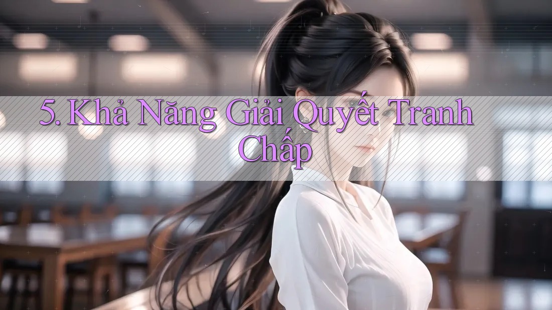 5. Khả Năng Giải Quyết Tranh Chấp 5. Khả Năng Giải Quyết Tranh Chấp
