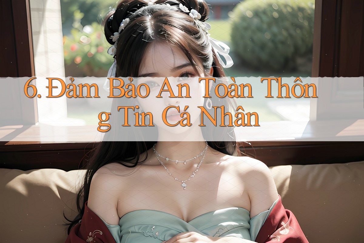6. Đảm Bảo An Toàn Thông Tin Cá Nhân 6. Đảm Bảo An Toàn Thông Tin Cá Nhân