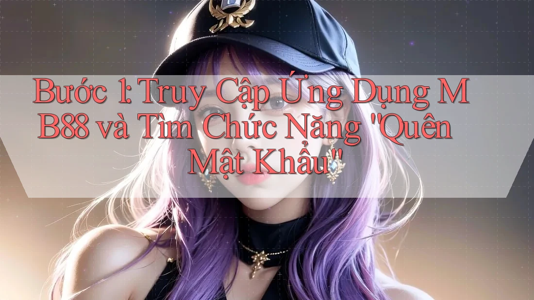 Bước 1: Truy Cập Ứng Dụng MB88 và Tìm Chức Năng “Quên Mật Khẩu” Bước 1: Truy Cập Ứng Dụng MB88 và Tìm Chức Năng “Quên Mật Khẩu”