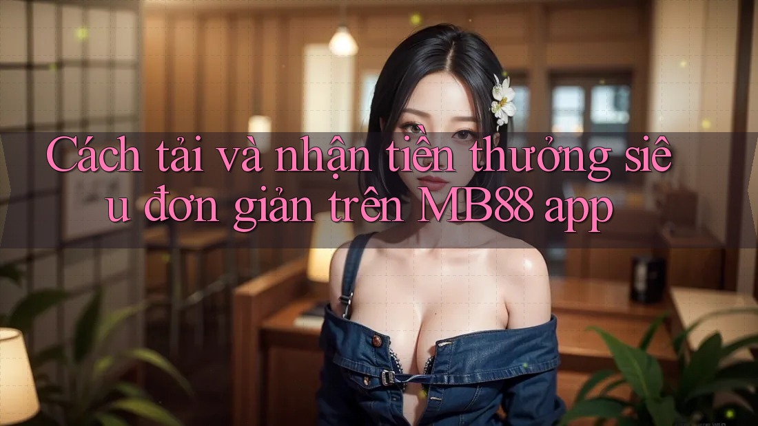Cách tải và nhận tiền thưởng siêu đơn giản trên MB88 app
