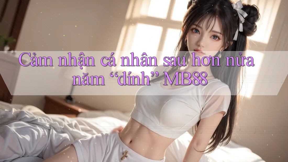 Cảm nhận cá nhân sau hơn nửa năm “dính” MB88 Cảm nhận cá nhân sau hơn nửa năm “dính” MB88