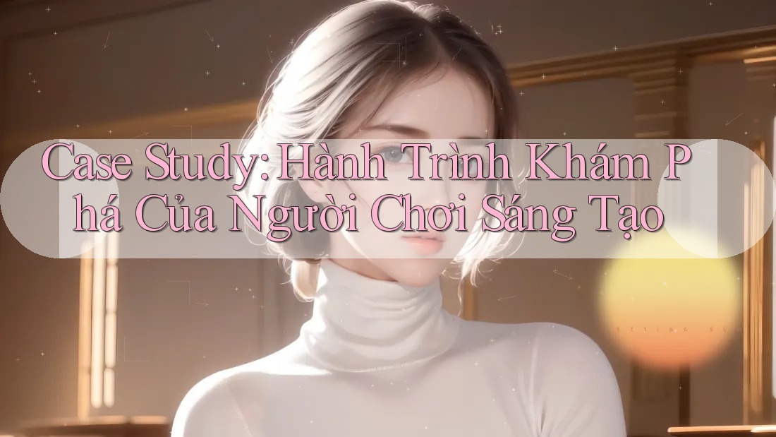 Case Study: Hành Trình Khám Phá Của Người Chơi Sáng Tạo Case Study: Hành Trình Khám Phá Của Người Chơi Sáng Tạo