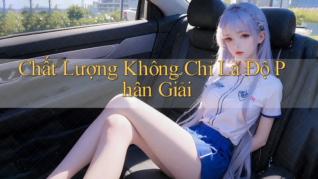 Chất Lượng Không Chỉ Là Độ Phân Giải Chất Lượng Không Chỉ Là Độ Phân Giải