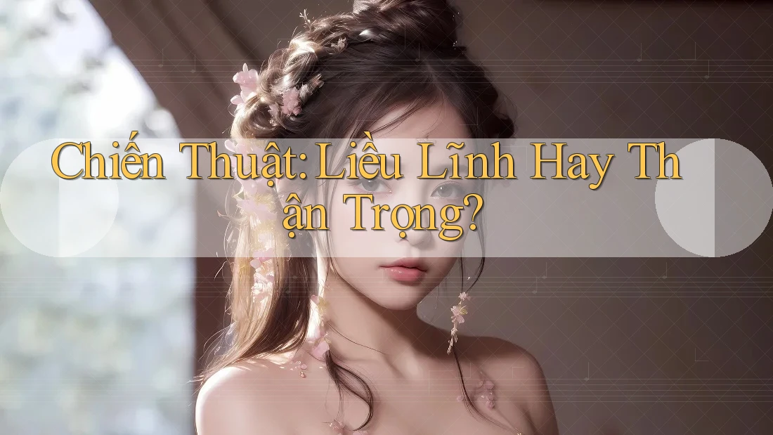 Chiến Thuật: Liều Lĩnh Hay Thận Trọng? Chiến Thuật: Liều Lĩnh Hay Thận Trọng?