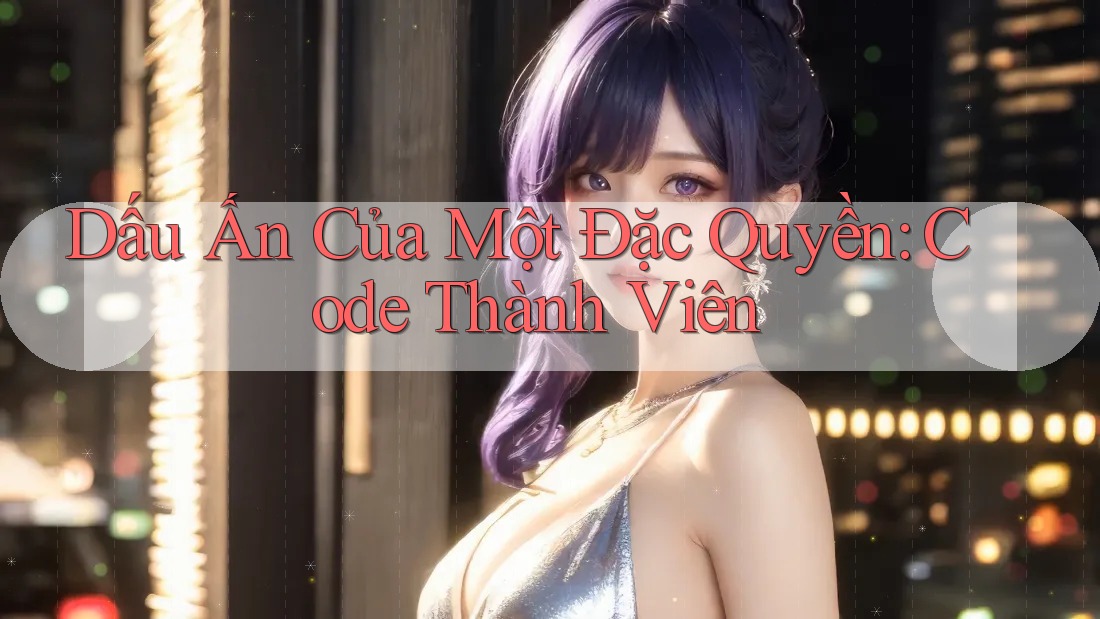 Dấu Ấn Của Một Đặc Quyền: Code Thành Viên