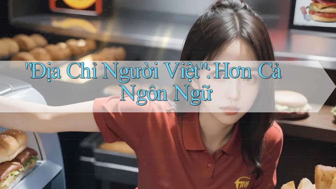 “Địa Chỉ Người Việt”: Hơn Cả Ngôn Ngữ “Địa Chỉ Người Việt”: Hơn Cả Ngôn Ngữ