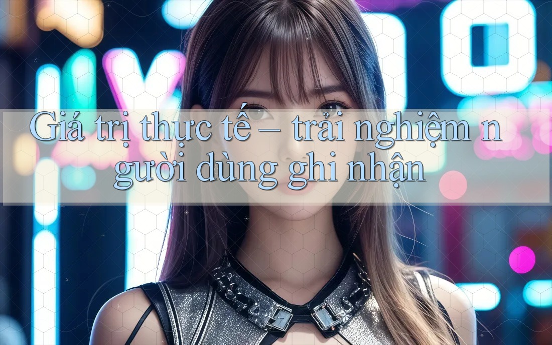 Giá trị thực tế – trải nghiệm người dùng ghi nhận Giá trị thực tế – trải nghiệm người dùng ghi nhận