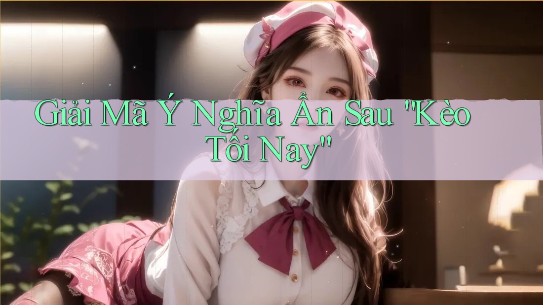 Giải Mã Ý Nghĩa Ẩn Sau “Kèo Tối Nay” Giải Mã Ý Nghĩa Ẩn Sau “Kèo Tối Nay”