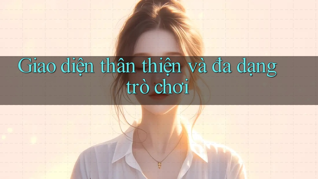 Giao diện thân thiện và đa dạng trò chơi Giao diện thân thiện và đa dạng trò chơi