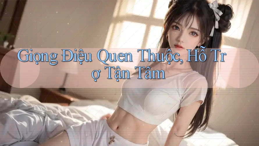 Giọng Điệu Quen Thuộc, Hỗ Trợ Tận Tâm Giọng Điệu Quen Thuộc, Hỗ Trợ Tận Tâm