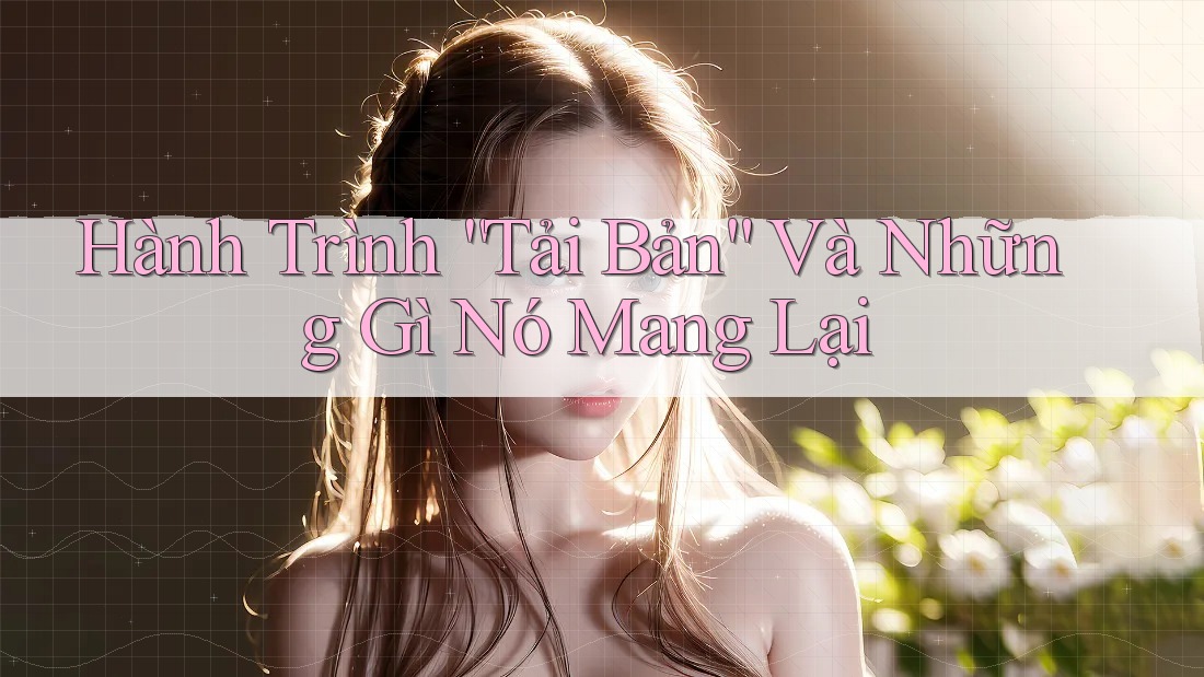 Hành Trình “Tải Bản” Và Những Gì Nó Mang Lại Hành Trình “Tải Bản” Và Những Gì Nó Mang Lại