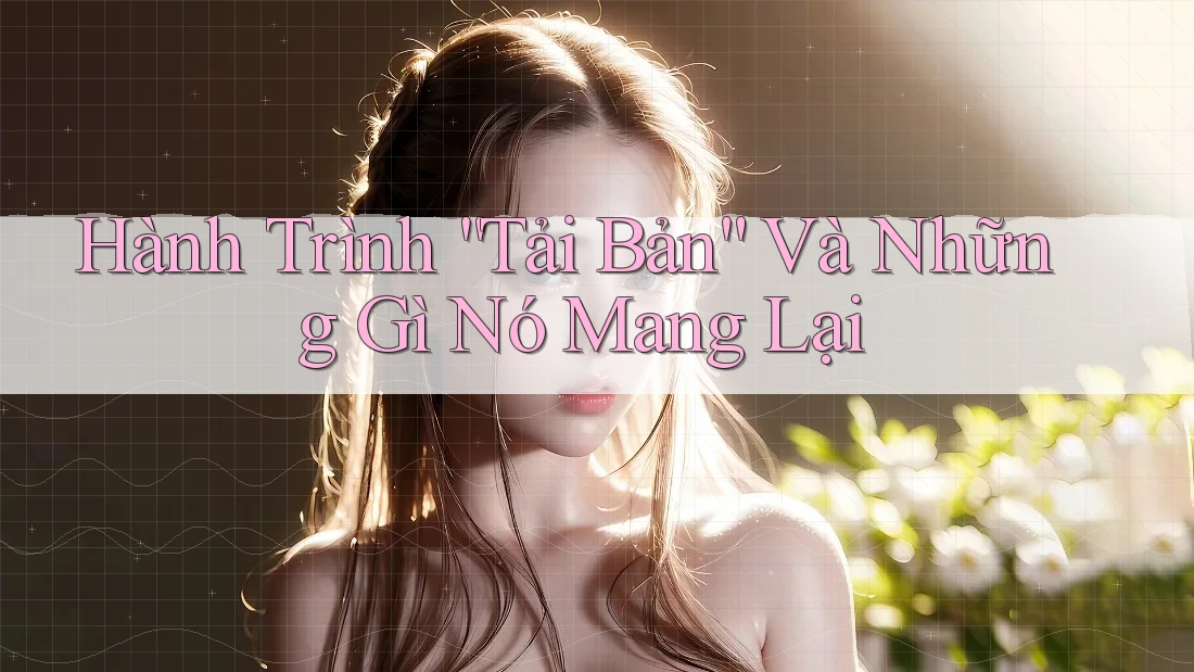 Hành Trình “Tải Bản” Và Những Gì Nó Mang Lại Hành Trình “Tải Bản” Và Những Gì Nó Mang Lại