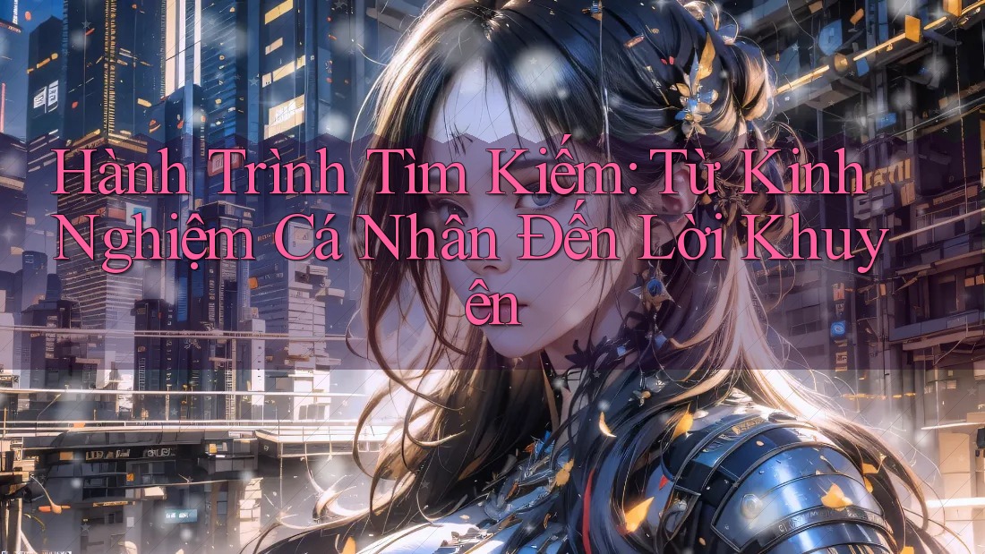 Hành Trình Tìm Kiếm: Từ Kinh Nghiệm Cá Nhân Đến Lời Khuyên Hành Trình Tìm Kiếm: Từ Kinh Nghiệm Cá Nhân Đến Lời Khuyên