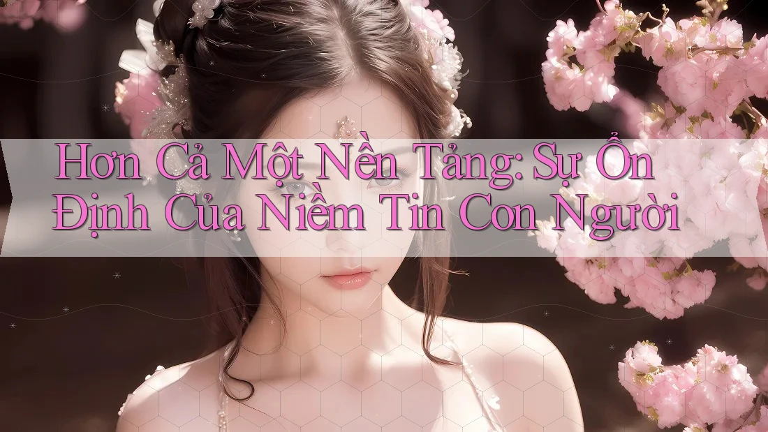 Hơn Cả Một Nền Tảng: Sự Ổn Định Của Niềm Tin Con Người Hơn Cả Một Nền Tảng: Sự Ổn Định Của Niềm Tin Con Người