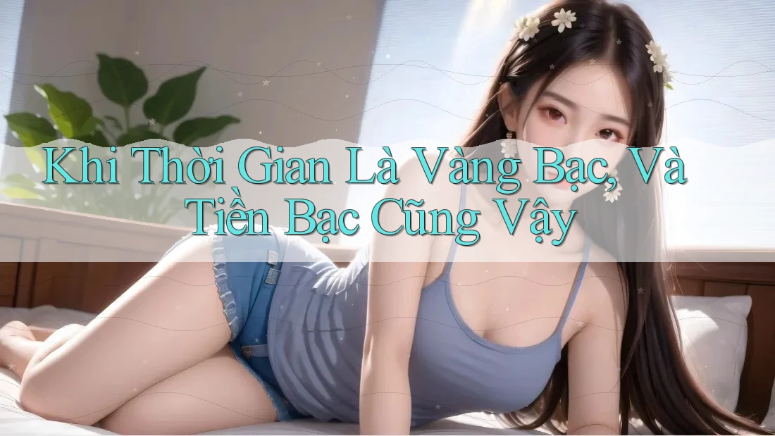 Khi Thời Gian Là Vàng Bạc, Và Tiền Bạc Cũng Vậy Khi Thời Gian Là Vàng Bạc, Và Tiền Bạc Cũng Vậy