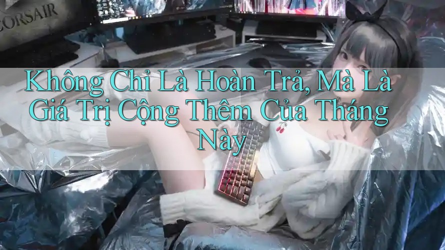 Không Chỉ Là Hoàn Trả, Mà Là Giá Trị Cộng Thêm Của Tháng Này Không Chỉ Là Hoàn Trả, Mà Là Giá Trị Cộng Thêm Của Tháng Này