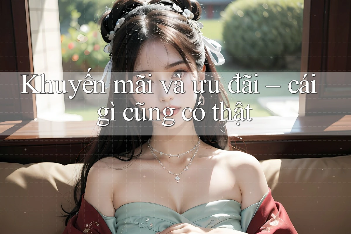 Khuyến mãi và ưu đãi – cái gì cũng có thật Khuyến mãi và ưu đãi – cái gì cũng có thật