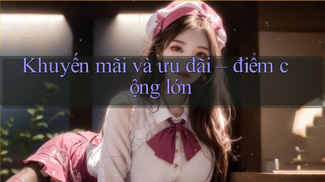Khuyến mãi và ưu đãi – điểm cộng lớn