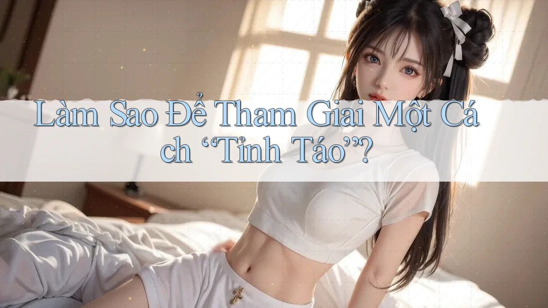 Làm Sao Để Tham Giai Một Cách “Tỉnh Táo”?