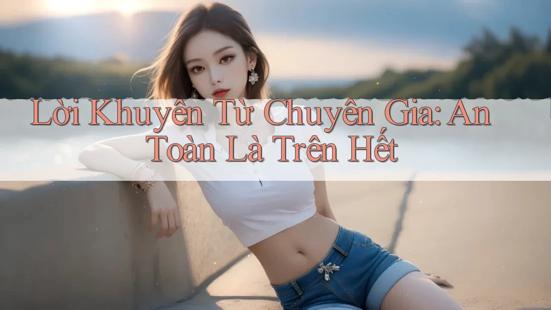 Lời Khuyên Từ Chuyên Gia: An Toàn Là Trên Hết Lời Khuyên Từ Chuyên Gia: An Toàn Là Trên Hết