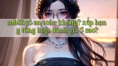 mb88 có an toàn không xếp hạng tổng hợp, đánh giá 5 sao