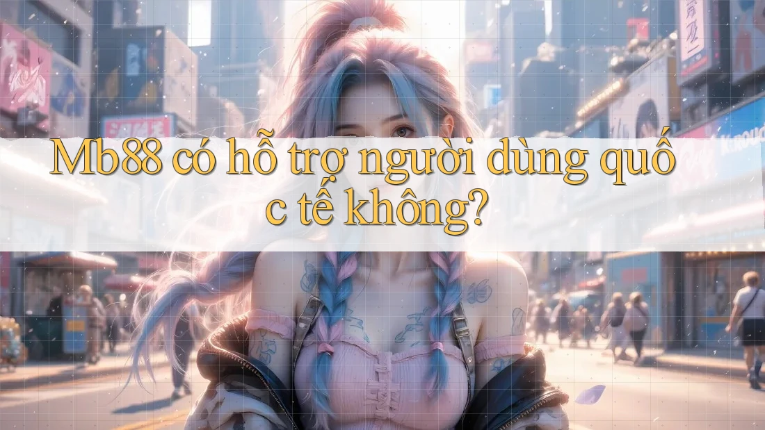 Mb88 có hỗ trợ người dùng quốc tế không?