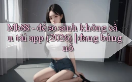 Mb88   để so sánh không cần tải app (2026) đang bùng nổ