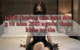 mb88 hướng dẫn hoạt động từ năm 2015 nguồn tham khảo uy tín