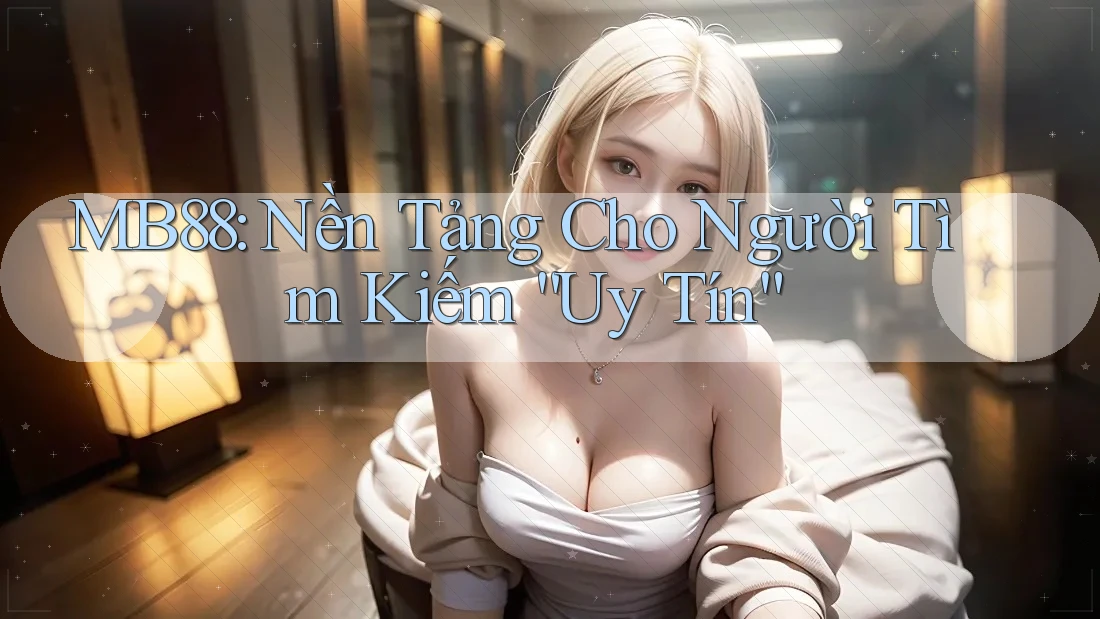 MB88: Nền Tảng Cho Người Tìm Kiếm “Uy Tín” MB88: Nền Tảng Cho Người Tìm Kiếm “Uy Tín”
