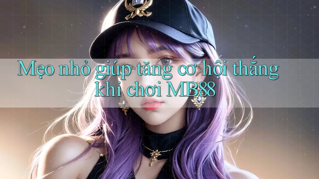 Mẹo nhỏ giúp tăng cơ hội thắng khi chơi MB88 Mẹo nhỏ giúp tăng cơ hội thắng khi chơi MB88
