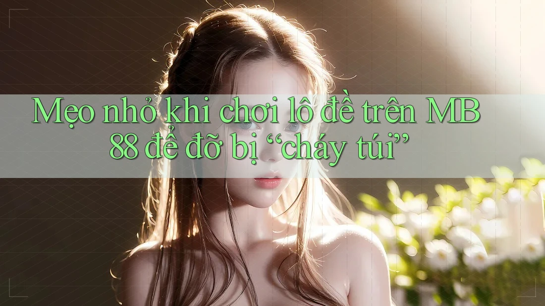 Mẹo nhỏ khi chơi lô đề trên MB88 để đỡ bị “cháy túi”