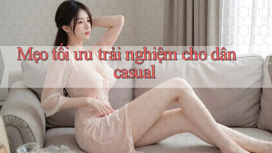 Mẹo tối ưu trải nghiệm cho dân casual Mẹo tối ưu trải nghiệm cho dân casual
