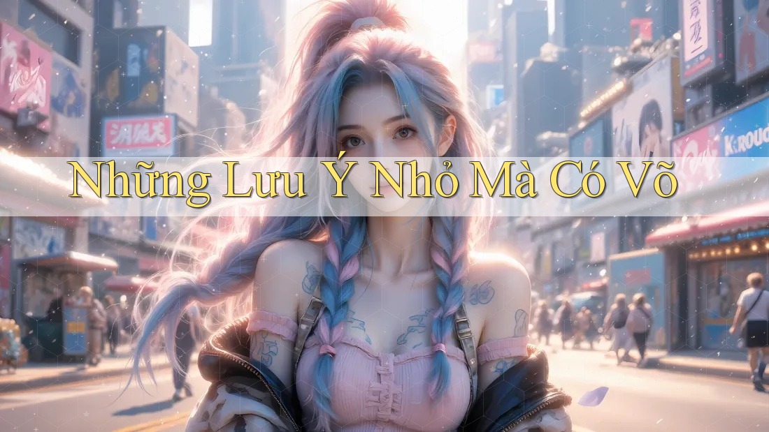 Những Lưu Ý Nhỏ Mà Có Võ Những Lưu Ý Nhỏ Mà Có Võ