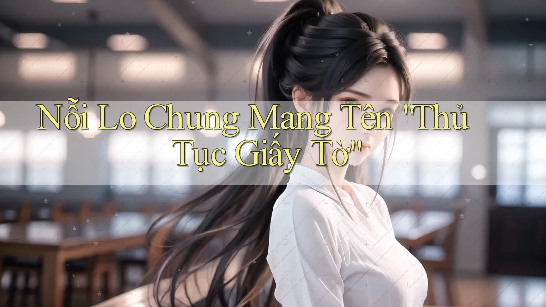 Nỗi Lo Chung Mang Tên “Thủ Tục Giấy Tờ” Nỗi Lo Chung Mang Tên “Thủ Tục Giấy Tờ”