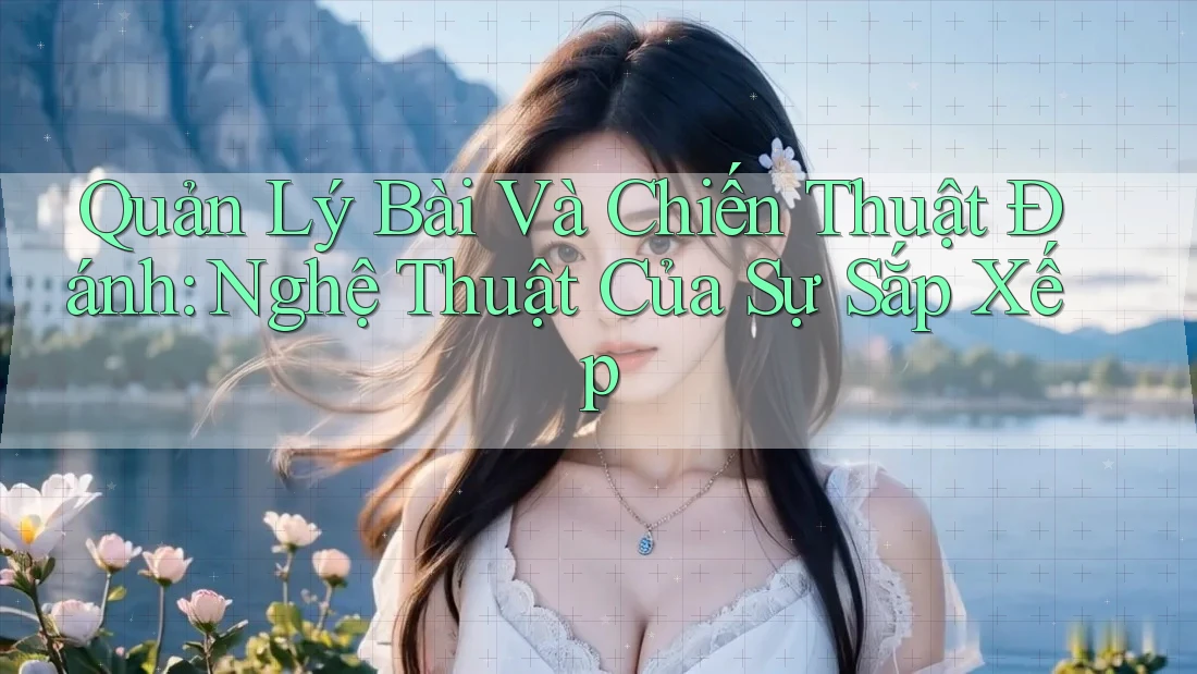 Quản Lý Bài Và Chiến Thuật Đánh: Nghệ Thuật Của Sự Sắp Xếp