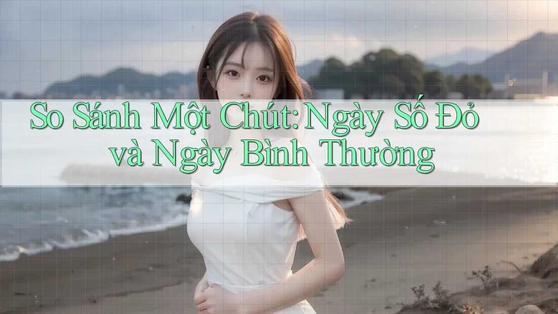 So Sánh Một Chút: Ngày Số Đỏ và Ngày Bình Thường So Sánh Một Chút: Ngày Số Đỏ và Ngày Bình Thường