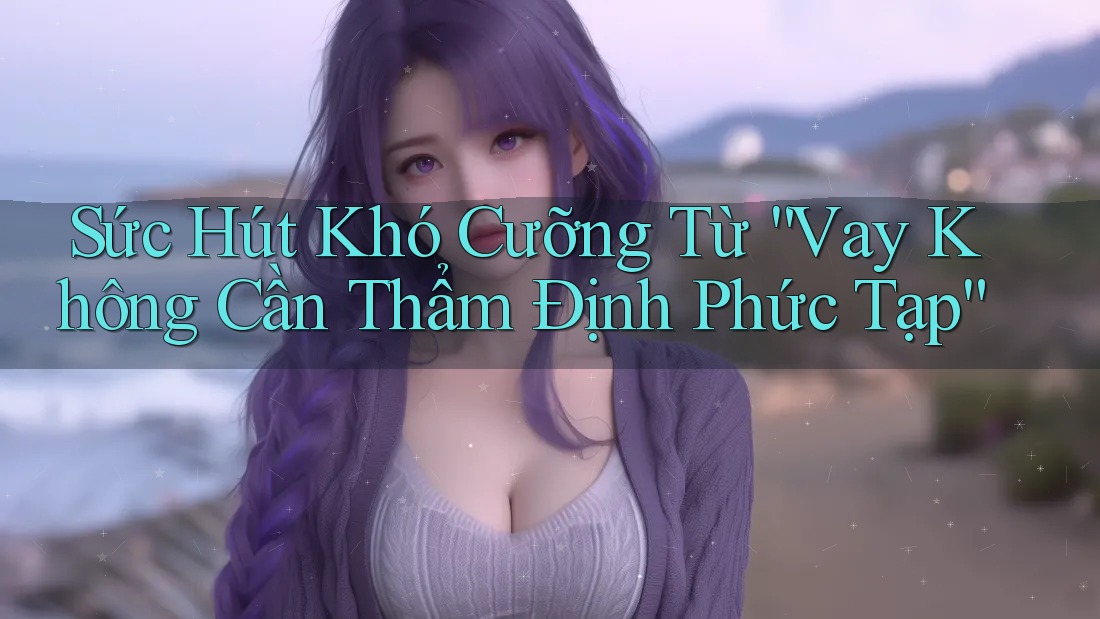 Sức Hút Khó Cưỡng Từ “Vay Không Cần Thẩm Định Phức Tạp”