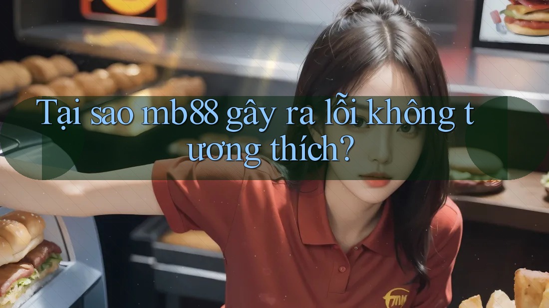 Tại sao mb88 gây ra lỗi không tương thích? Tại sao mb88 gây ra lỗi không tương thích?