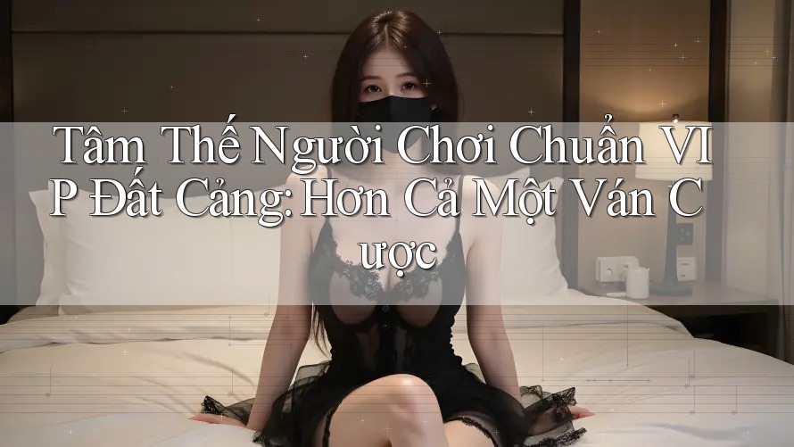 Tâm Thế Người Chơi Chuẩn VIP Đất Cảng: Hơn Cả Một Ván Cược Tâm Thế Người Chơi Chuẩn VIP Đất Cảng: Hơn Cả Một Ván Cược