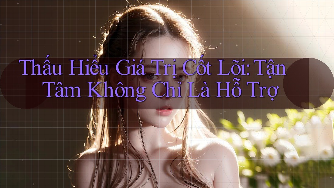 Thấu Hiểu Giá Trị Cốt Lõi: Tận Tâm Không Chỉ Là Hỗ Trợ Thấu Hiểu Giá Trị Cốt Lõi: Tận Tâm Không Chỉ Là Hỗ Trợ