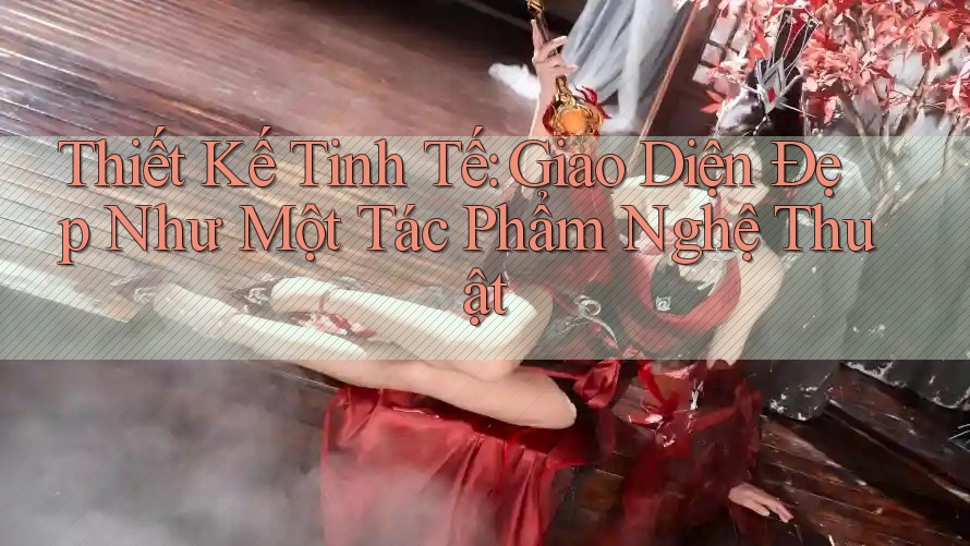Thiết Kế Tinh Tế: Giao Diện Đẹp Như Một Tác Phẩm Nghệ Thuật Thiết Kế Tinh Tế: Giao Diện Đẹp Như Một Tác Phẩm Nghệ Thuật