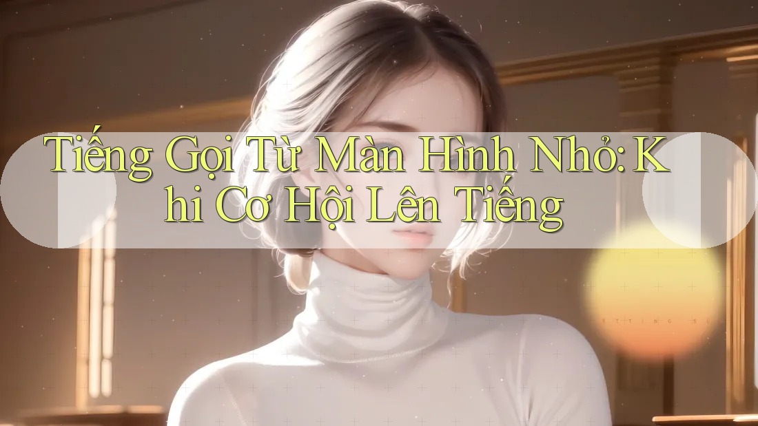 Tiếng Gọi Từ Màn Hình Nhỏ: Khi Cơ Hội Lên Tiếng Tiếng Gọi Từ Màn Hình Nhỏ: Khi Cơ Hội Lên Tiếng