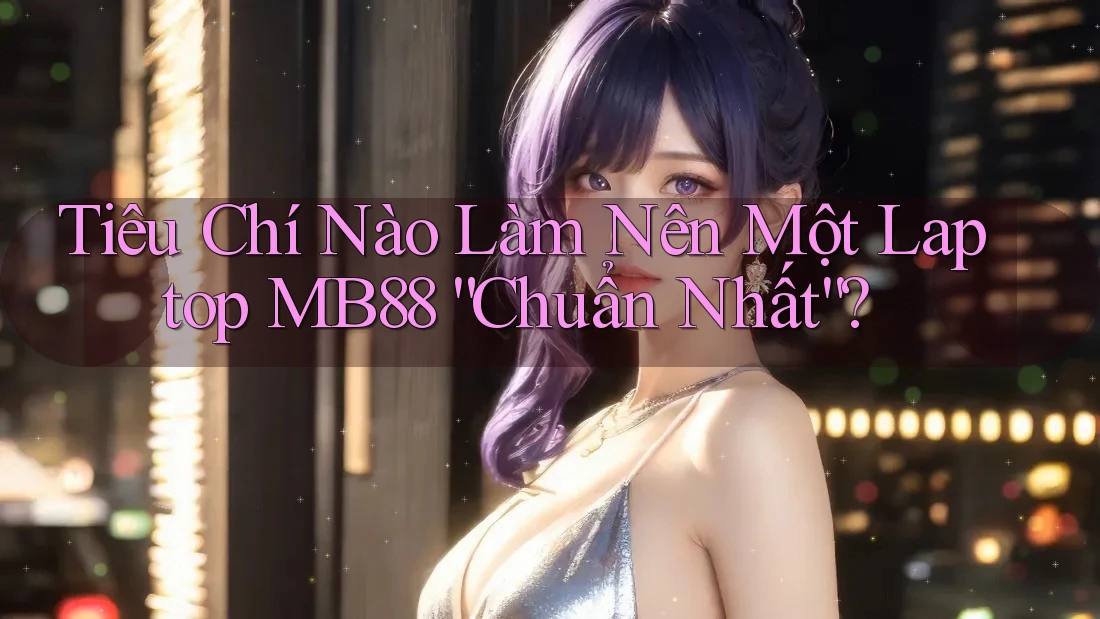 Tiêu Chí Nào Làm Nên Một Laptop MB88 “Chuẩn Nhất”?