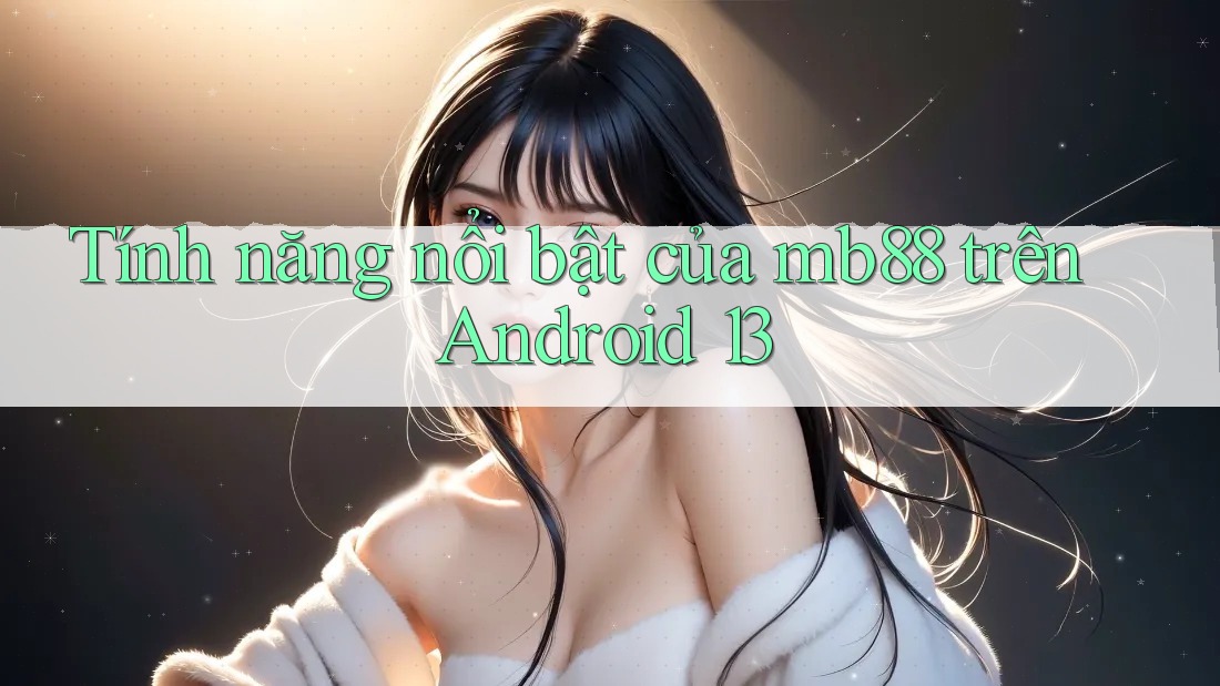 Tính năng nổi bật của mb88 trên Android 13 Tính năng nổi bật của mb88 trên Android 13