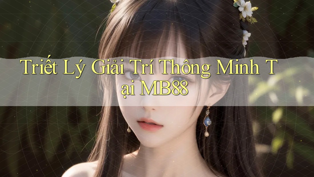 Triết Lý Giải Trí Thông Minh Tại MB88