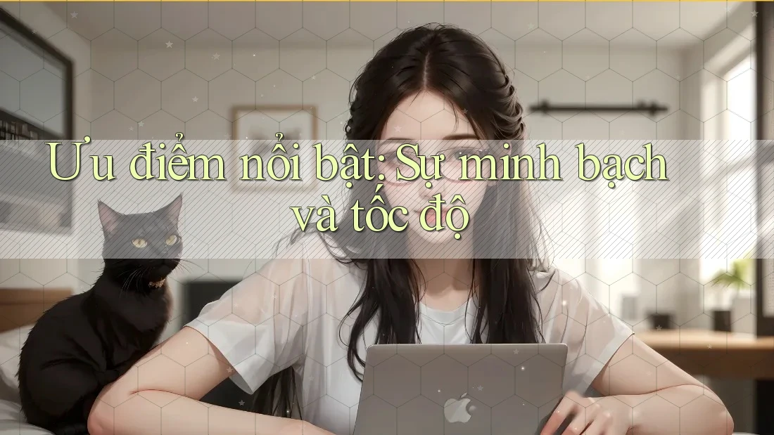 Ưu điểm nổi bật: Sự minh bạch và tốc độ Ưu điểm nổi bật: Sự minh bạch và tốc độ
