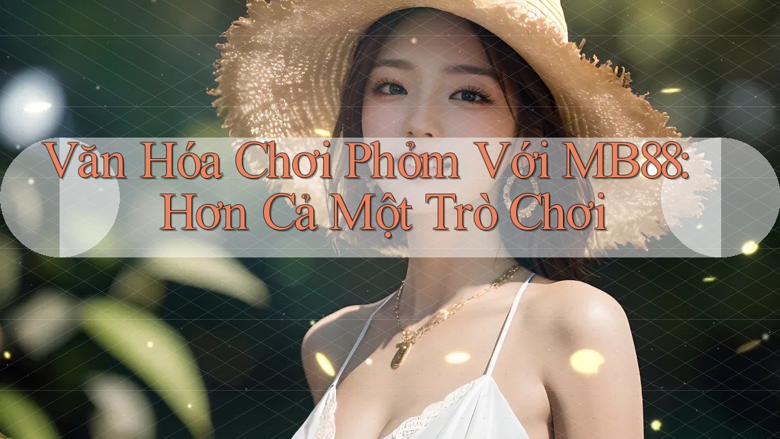 Văn Hóa Chơi Phỏm Với MB88: Hơn Cả Một Trò Chơi Văn Hóa Chơi Phỏm Với MB88: Hơn Cả Một Trò Chơi